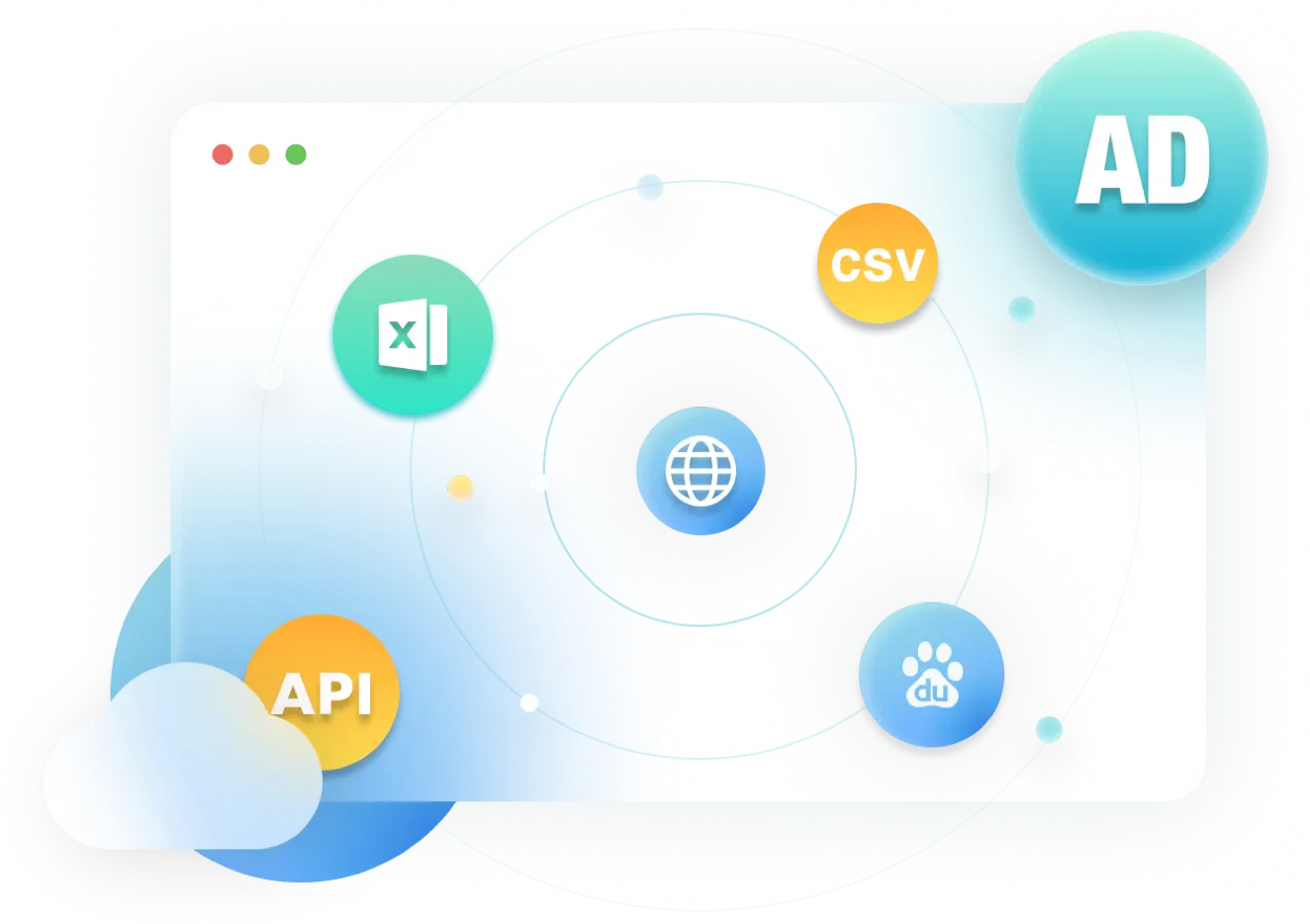 强大的自定义采集/API/多格式导入