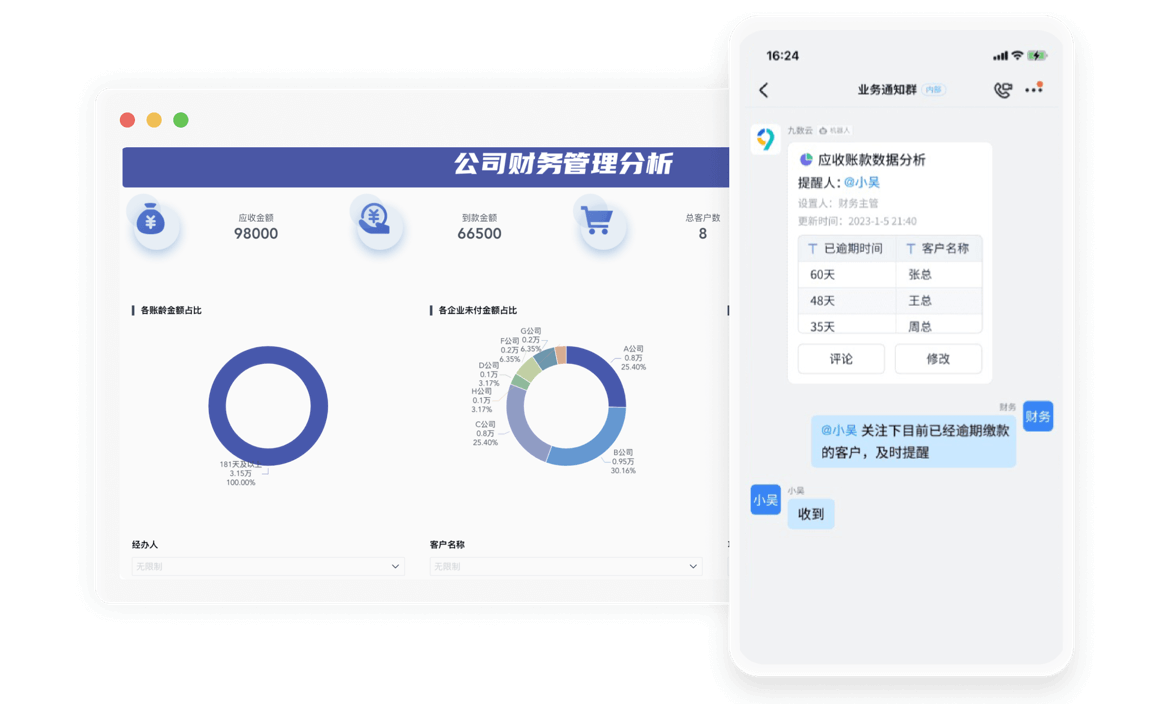 酷应用-群报表推送